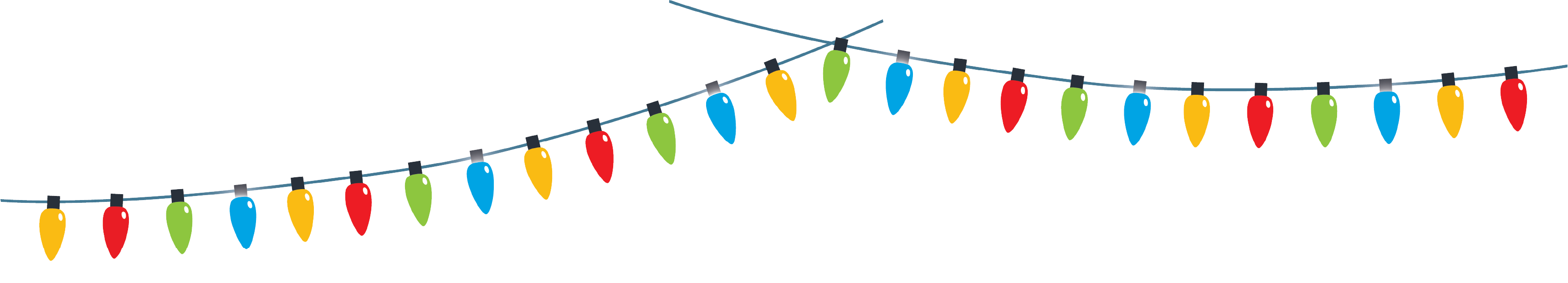 Christmas Lights on a string