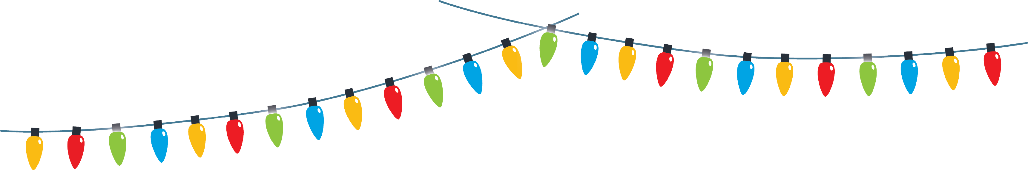 Christmas Lights on a string