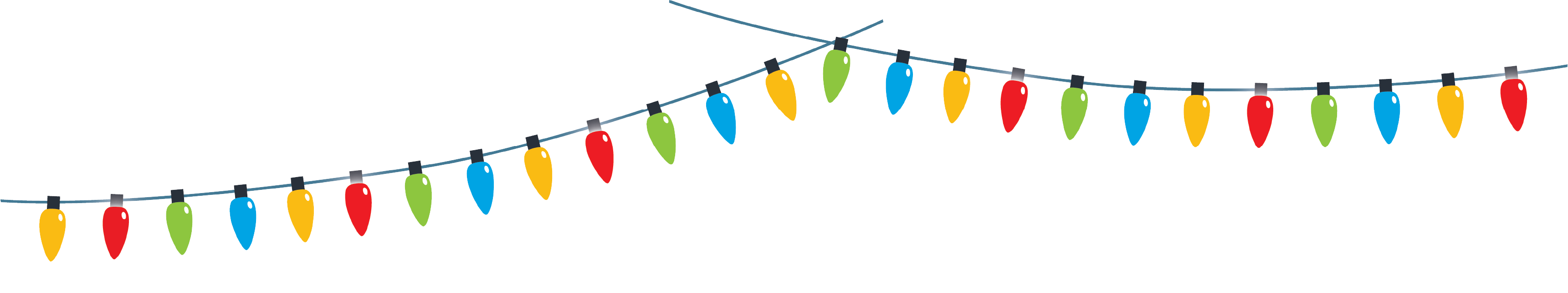 Christmas Lights on a string