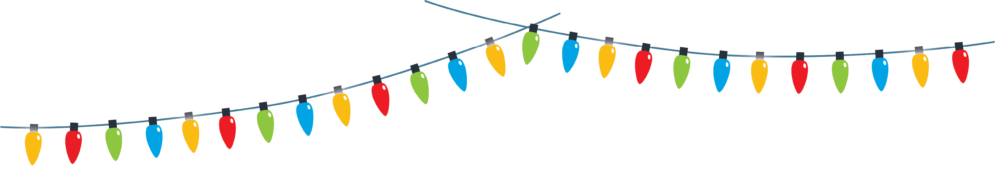 Christmas Lights on a string