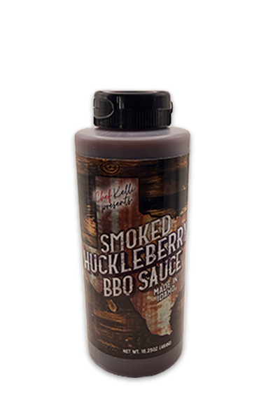 Smells Like Brisket LLC Smoked Huckleberry BBQ Sauce 